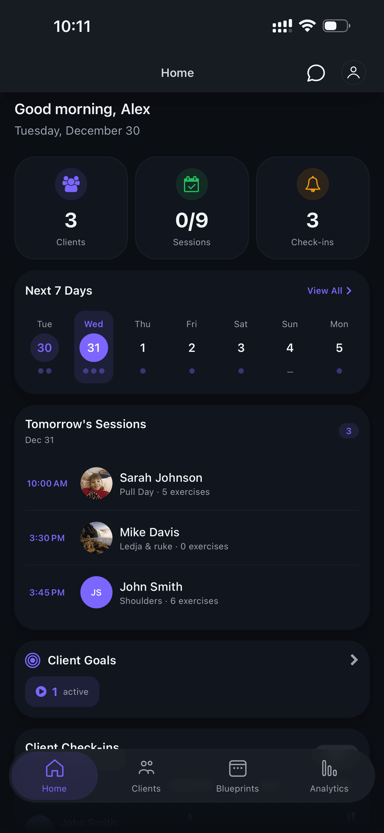 Check the Home Screen